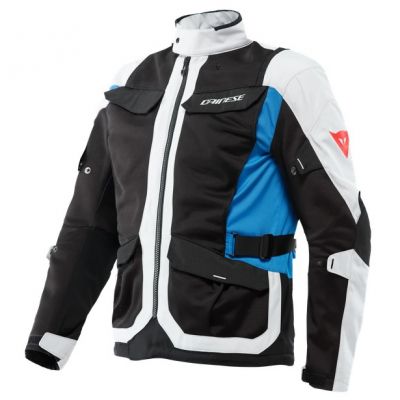 Dainese DESERT letní adventure textilní bunda šedá/modrá vel.48